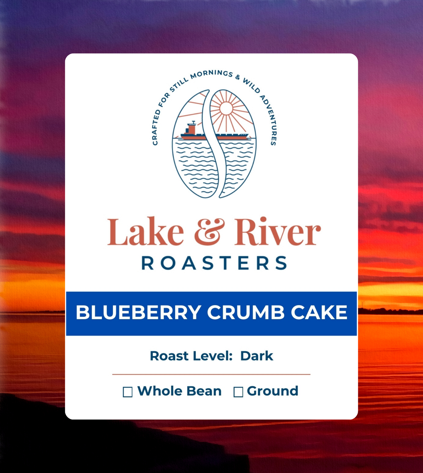 Blueberry Crumb Cake 4oz