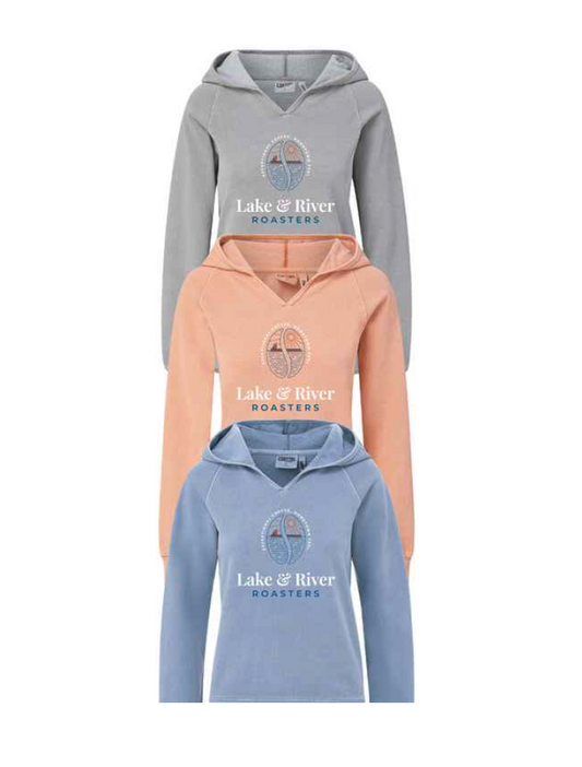 Women's Coastal V-Neck Hoodie